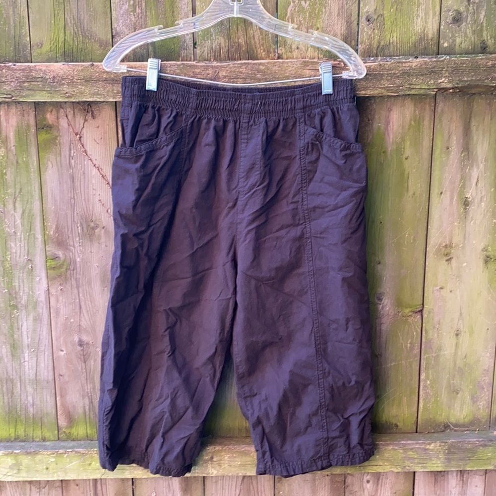 Gloria Vanderbilt Black capris sz. Large petite
